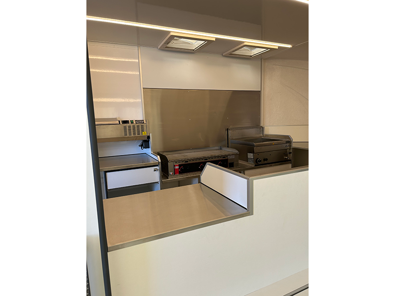 Food trailer Piadines