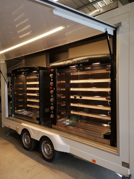 Remorque de rôtisseur