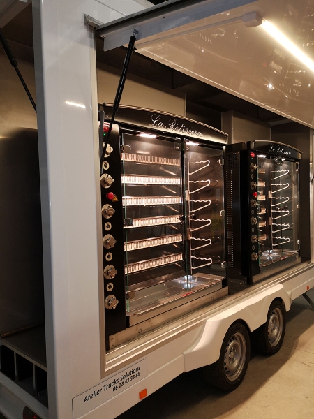 Remorque de rôtisseur