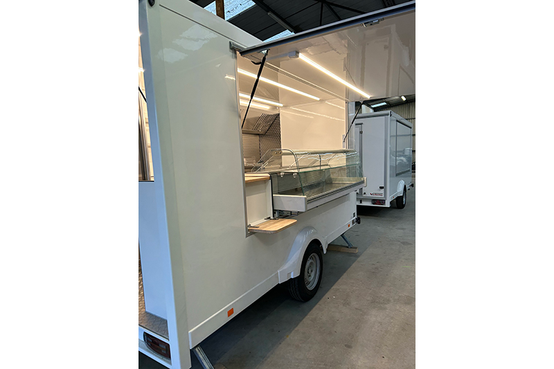 Remorque pour plats à emporter