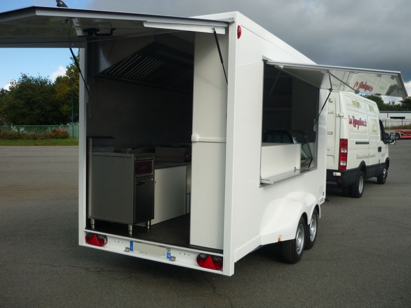 Food trailer traiteur