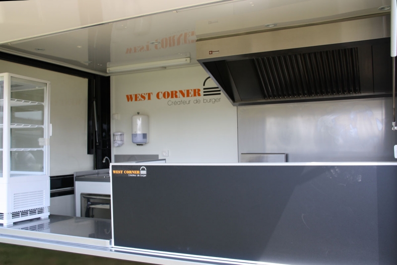 Aménagement camion burger 