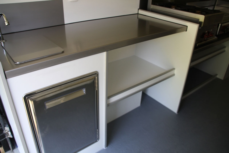 Aménagement camion burger 