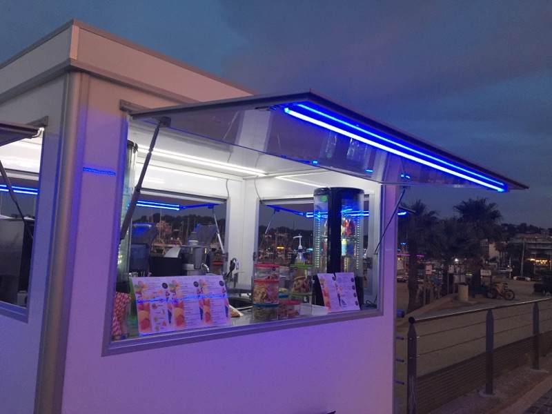 Kiosque de plage 