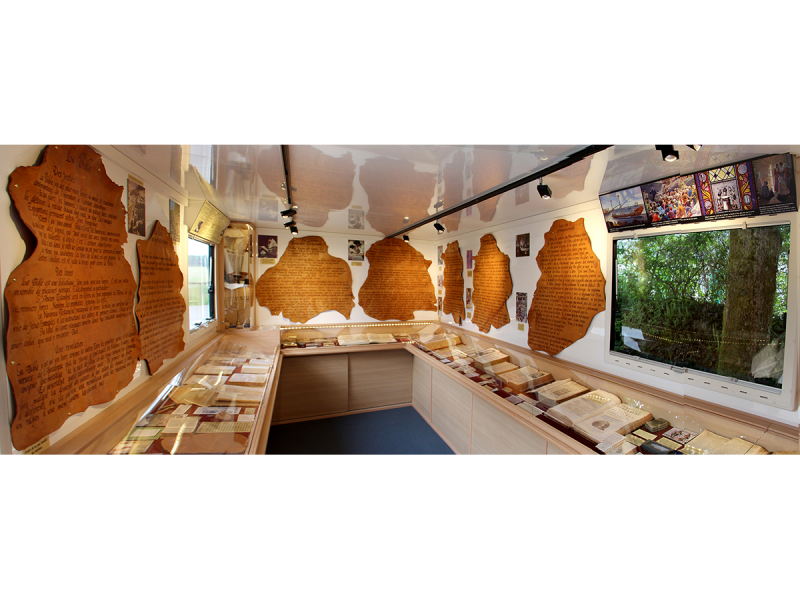 Remorque pour exposition 